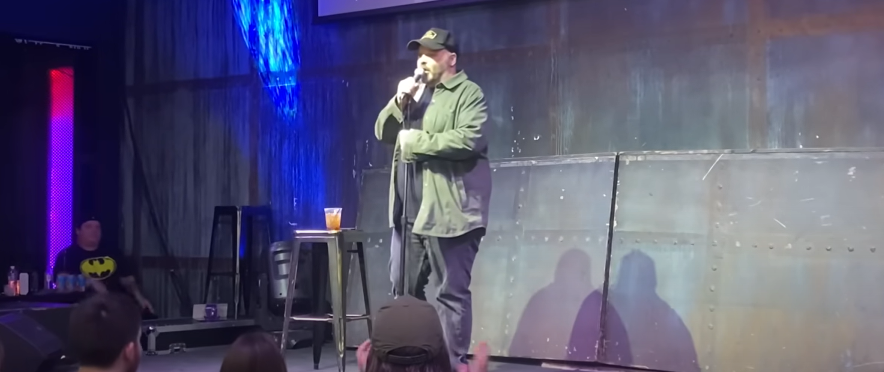 secret show brian redban on stage
