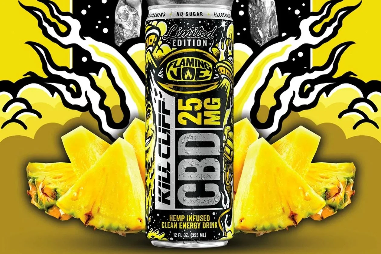 Kill Cliff Spicy Pineapple energy drink associated with Joe Rogan